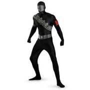 Disguise Snake Eyes Deluxe Bodysuit Costume (Men's Size XXL 50 52 Plus) Skin Suit GI Joe